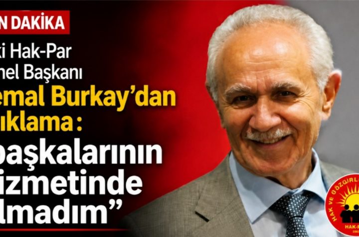 Eski Hak-Par Genel Başkanı Kemal Burkay'dan açıklama